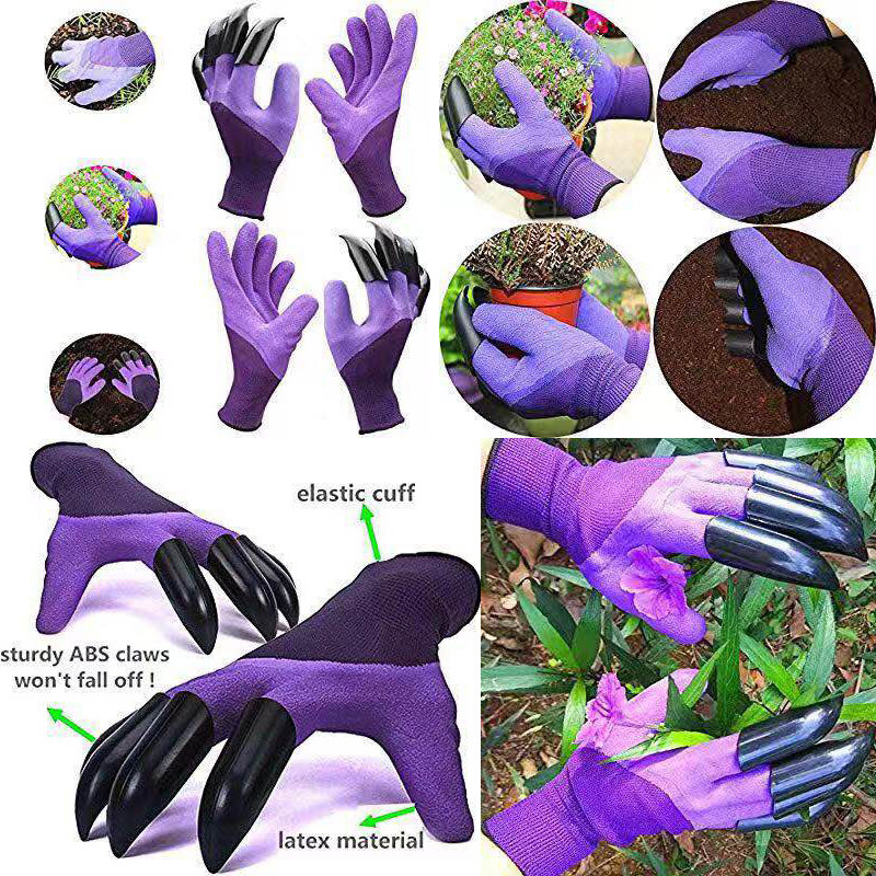Claw Gardening Gloves Latex No - Cut Resistant Glove 评论和价格